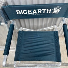 キャンプ ディレクターズチェア2脚セット 未使用の画像