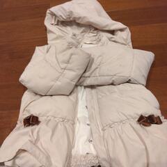 110女の子ダウンジャケット