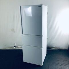 ID:rg219915 【自社配送エリア内限定】東芝 TOSHIBA 冷蔵庫 ファミリー 中古 2022年製 3ドア 326L ホワイト ファン式 右開き GR-T33SC(WT)  【リユース品：状態A】【送料無料】【設置費用無料】