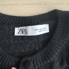 ZARAオープンニットカーディガンの画像