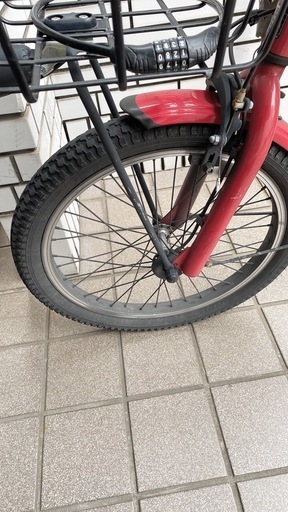 電動自転車　Panasonic ギュット　レッド　2020式