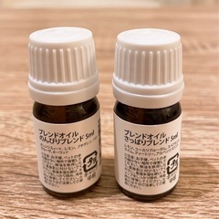 【新品•未使用】アロマオイル(精油)２点セット
の画像