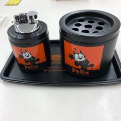 Wa1476 Felix ライター灰皿セット ※動作未チェック現状