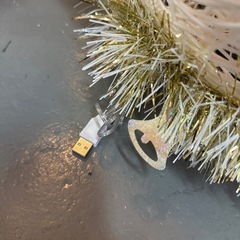 手作りのスノーマン　の画像