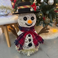 手作りのスノーマン　