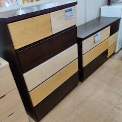 【愛品倶楽部柏店】三友ファニチャー 5段6杯ミドルチェスト キューブの画像