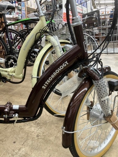 未使用品 新品 20インチ電動アシスト自転車 21テクノロジー1年保証付きNo.969● ※現金、クレジット、スマホ決済対応
