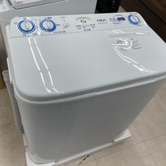 AQUA 二槽式洗濯機 5kg AQW-N501(W)