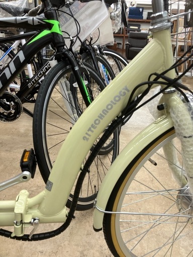 未使用品 新品 24インチ電動アシスト自転車 21テクノロジー1年保証付きNo.970● ※現金、クレジット、スマホ決済対応