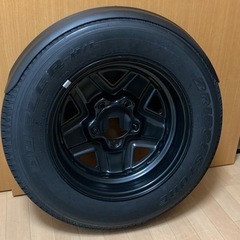 jb64 純正タイヤ 5本 ホイール1本付き
