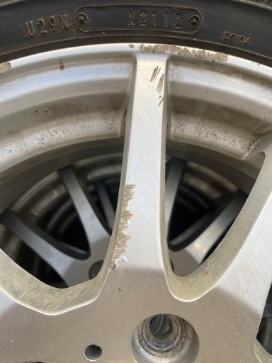(決まりました)weds15インチホイール4本セット