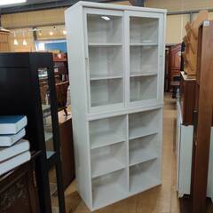 【愛品倶楽部柏店】小島工芸 上段スライド扉 キャビネット OF-...