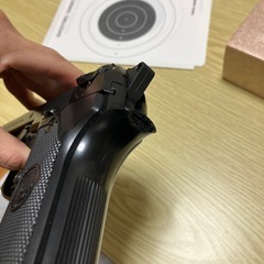 【飛距離UP!】エアガン　M92Fミリタリーモデル  の画像