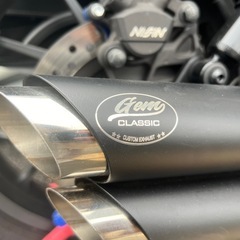 HONDAレブル 250cc ジェムクラシック スリップオンマフラー  の画像