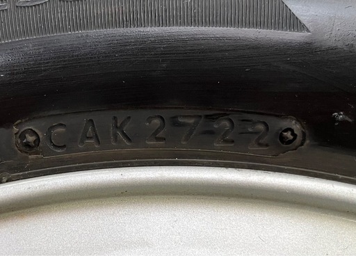 BRIDGESTONE BLIZAK 165/65R13 スタッドレスタイヤ(アルミホイール付)4本セット