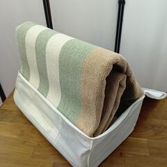 撥水ダイニングラグ　新品未使用の画像