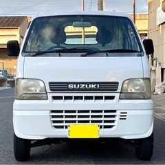 ★ご購入ありがとうございました★2/3(月)〜START🔥1年に1度の大決算セール　スズキ キャリイトラック！！タイミングチェーン車！パートタイム4WD、AT車！✨✨エアコン、パワステ付☺️👌の画像