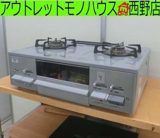 美品 LPガス ガステーブル 2017年製 ノーリツ NG60SVR ガスコンロ　ガスレンジ ガス台 幅60 プロパンガス LPガス 札幌 西野店