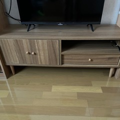 テレビ台　木目調　110センチの画像