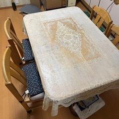 決まり。ダイニングテーブル