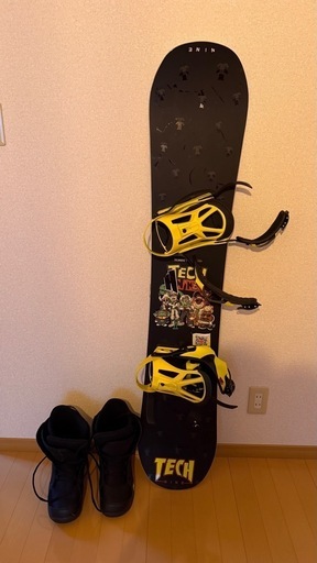 値下げしました　スノーボード　フルセット