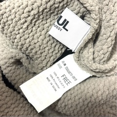 【美品】アズールバイマウジー❤ニットセーター　グレー Vネック 長袖　レディースの画像