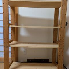 決まりました。棚　800円　取りに来て頂ける方！