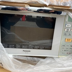 パナソニック 電子レンジ NE-FL1A-W ホワイト　中古