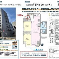 ★価格変更しました！！★仲介手数料無料！ ！★西武新宿線【野方】...