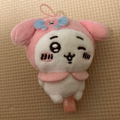 ちいかわマイメロディーコラボマスコットキーホルダー