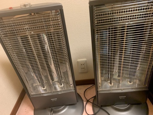 ハロゲンヒーター×2
