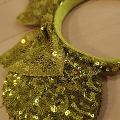 ミニーちゃんスパンコールカチューシャの画像