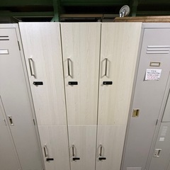 6人用ロッカー　ダイヤル錠サイズ　幅90 奥53 高さ179cm 