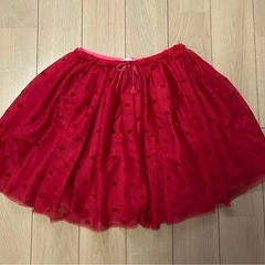 女の子　シャツ&スカート(H&M)セット　140cmの画像