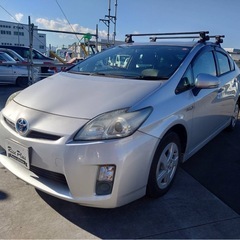 総額42万円 トヨタ プリウス 5D L車検 7年12月 機関良...