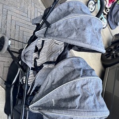 カトージ　joie  二人乗りベビーカー　エヴァライトデュオ　の画像