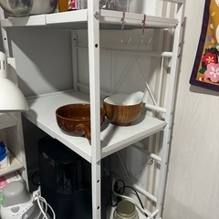 レンジ上ラック3段