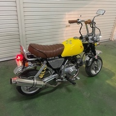 改造多数！ホンダ モンキー 12V Z50J 純正エンジン&フレーム 4速リターン 族車 鬼ハン タックロール メッキ 4mini ゴリラ ロンスイ の画像