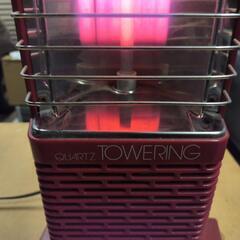 取引中〜首振り式縦型電気ストーブ　動作OKの画像