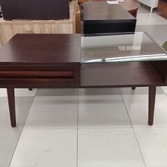 ★ジモティ割あり★  センターテーブル ブラウン H41×D42...