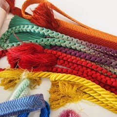 帯締め 帯紐 組紐 まとめ セット売り 30本以上　和装小物 着物 和服 の画像