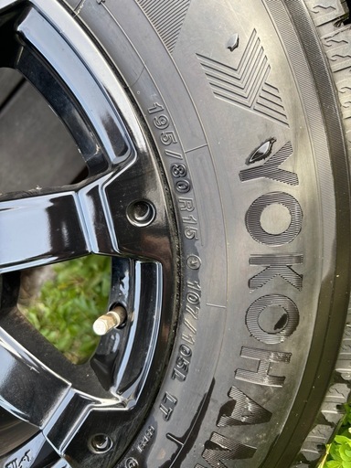 ハイエース　スタッドレスホイール4本セット