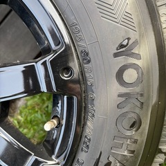 ハイエース　スタッドレスホイール4本セットの画像