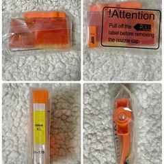 EPSONインクジェットプリンター用インク4個の画像