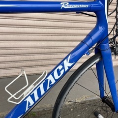 お値下げ！　ロードバイク　ATTACK Revolution スタンド付きの画像
