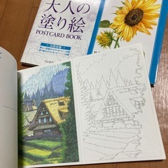 大人の塗り絵2冊の画像