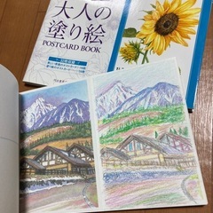 大人の塗り絵2冊の画像