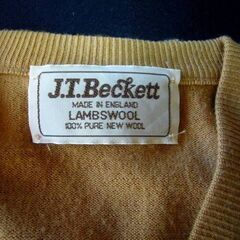 【セーター】J.T. Beckett　レディース　Ｍサイズ　ウール100％【未使用・長期保管品】（イギリス）の画像