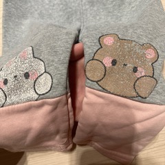【16】ベビー服　2点セット　裏起毛90cmの画像
