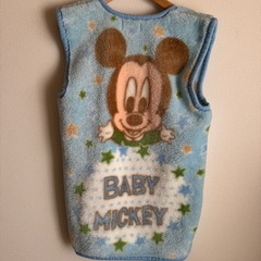(*^^*)【ディズニー】BABY MICKEY スリーパー 水色の画像